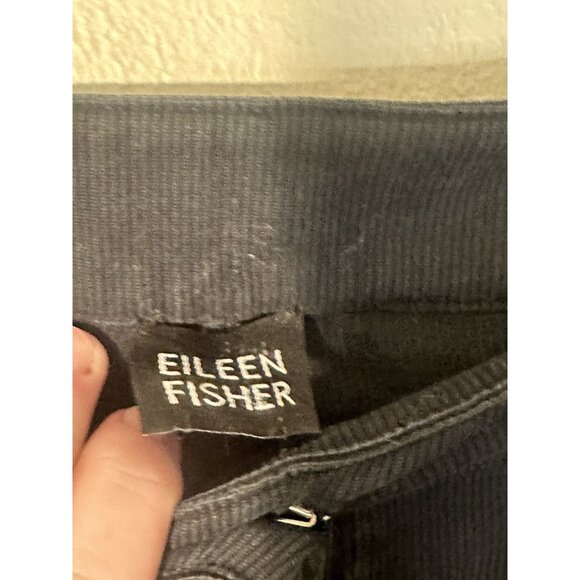 Vintage Eileen Fisher Women's Corduroy Medium 34"x31" Pants Straight Leg - Picture 2 of 3
